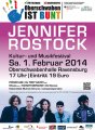 Plakat zum Kultur- und Musikfestival \"Oberschwaben ist bunt\"