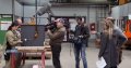 Das SWR-Filmteam von made in Südwest dreht einen Filmbeitrag bei den Westeifel Werken