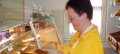 Sabine Hohmann im Laden in Hartenrod