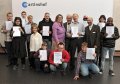 Verleihung der staatlichen Zertifikate �ber den Berufsbildungsabschluss an 17 Absolventen der Werkstatt Bremen/Martinshof