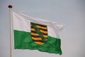 Flagge des Freistaates Sachsen