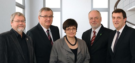 Foto des Vorstands der BAG:WfbM 2011