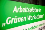 Arbeitsplätze in "Grünen Werkstätten"