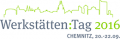 Logo Werkstätten:Tag 2016 Chemnitz