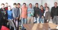 Siegerempfang Fußballmannschaft der BWB in Berlin