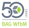 BAG WfbM Logo zum 50-jährigen Jubiläum