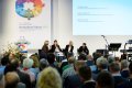 Teil der Eröffnungsfeier war ein Podiumsgespräch zum Thema "Frauenbeauftrage in Werkstätten für behinderte Menschen"