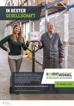 Plakat Schichtwechsel 2024