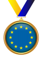 Medaille mit Sternenkreis