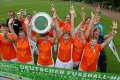 Jubel des Team Berlin über den Sieg im Frauen-Turnier.